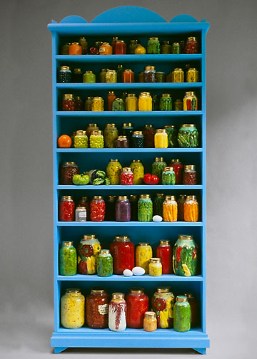 Blue Pantry, ©2003 Victor Cicansky