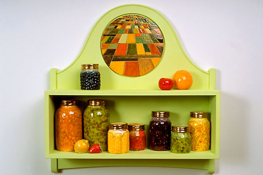 Spring Green Pantry, ©2001 Victor Cicansky