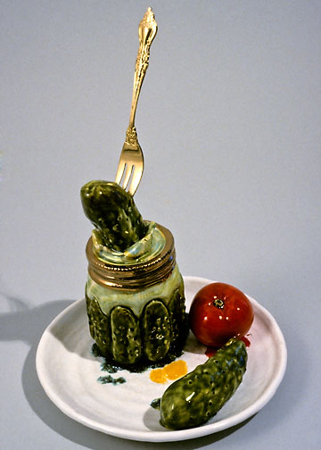 Untitled Dish, ©1997 Victor Cicansky